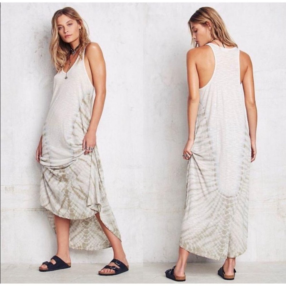 Free People Hailstorm Tie Dye Maxi Dress - Picture 5 of 12